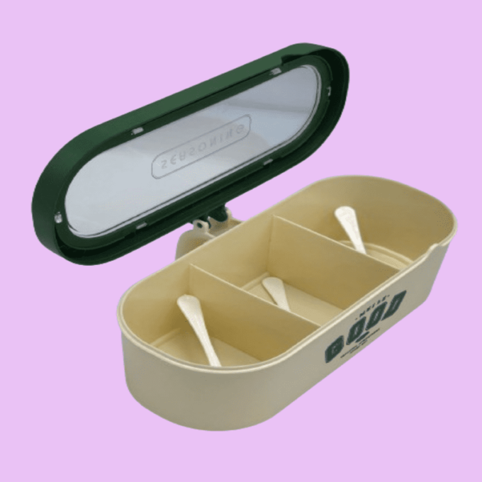 (1)Organizador cocina condimentero multifuncional