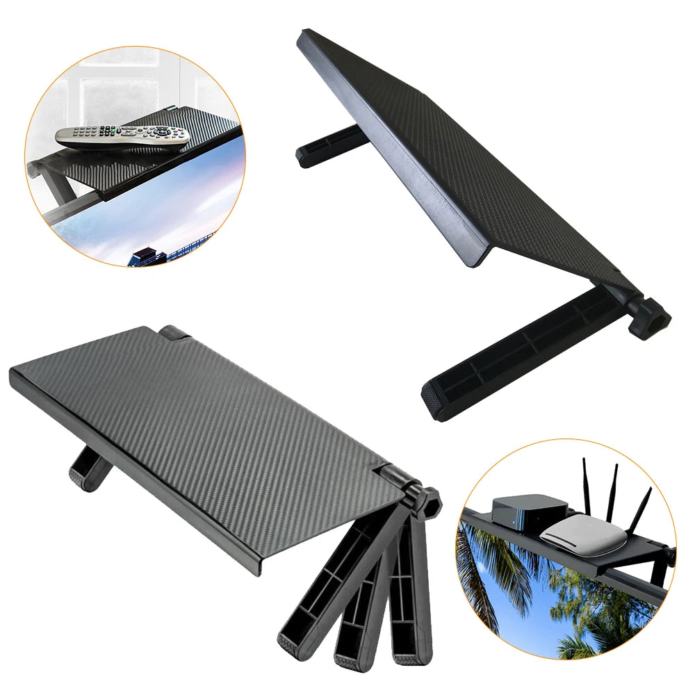 Repisa Estante Soporte Sobre Pantalla Tv Ajustable Plegable