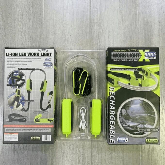 Barra de luz led recargable tira electrica