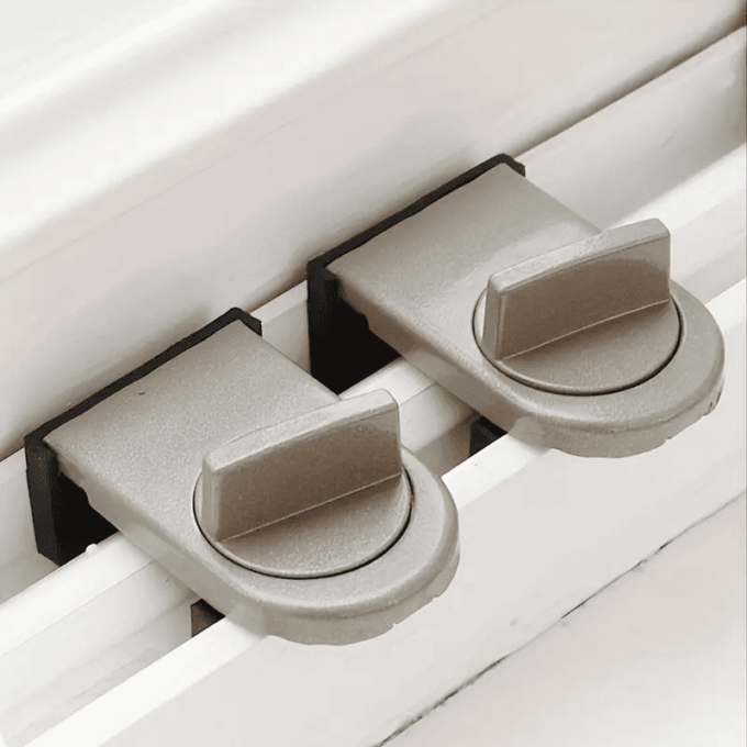 Seguro para cerradura seguridad ajustable puertas y ventanas