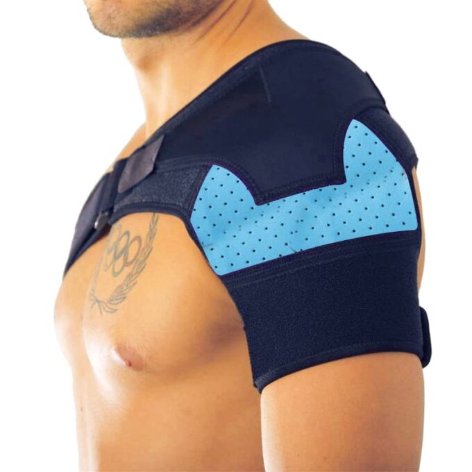 Soporte hombro hombrera manguito rotador tendinitis lesión