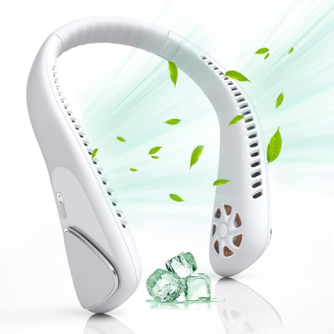 Mini ventilador facial portátil recargable de 3 velocidades