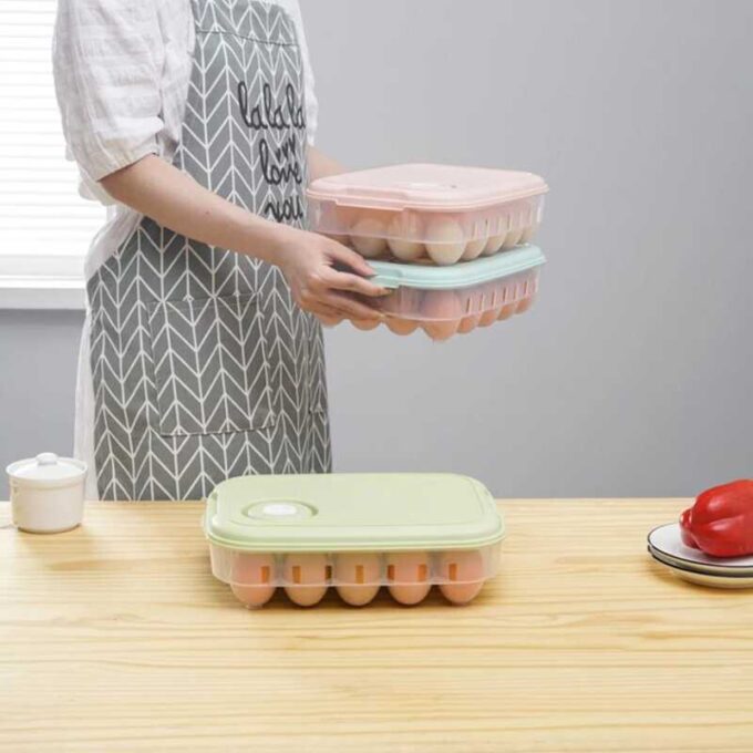Organizador de huevos *20 . MATERIAL ABS