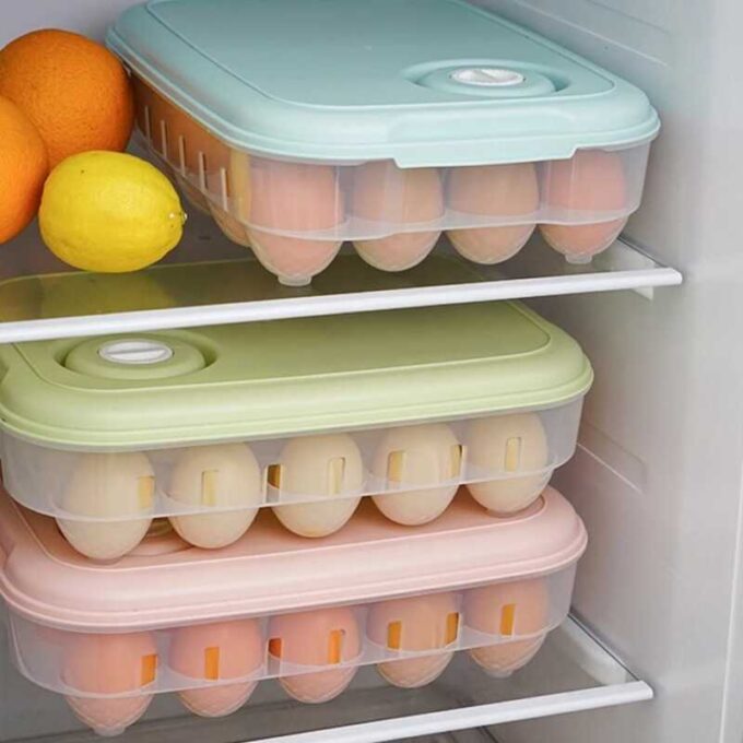 Organizador de huevos *20 . MATERIAL ABS