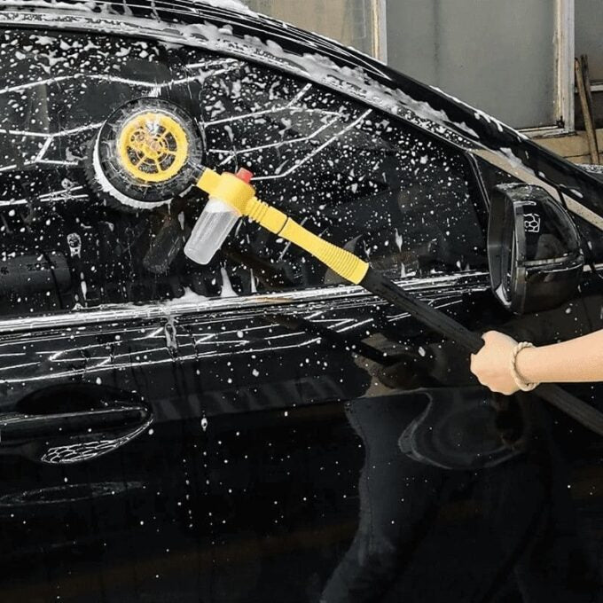 Cepillo lavado de autos limpieza con accesorios