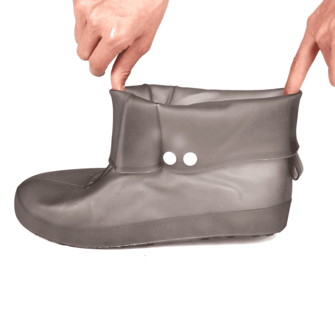 Cubre zapatos botas Anti lluvia impermeable silicona