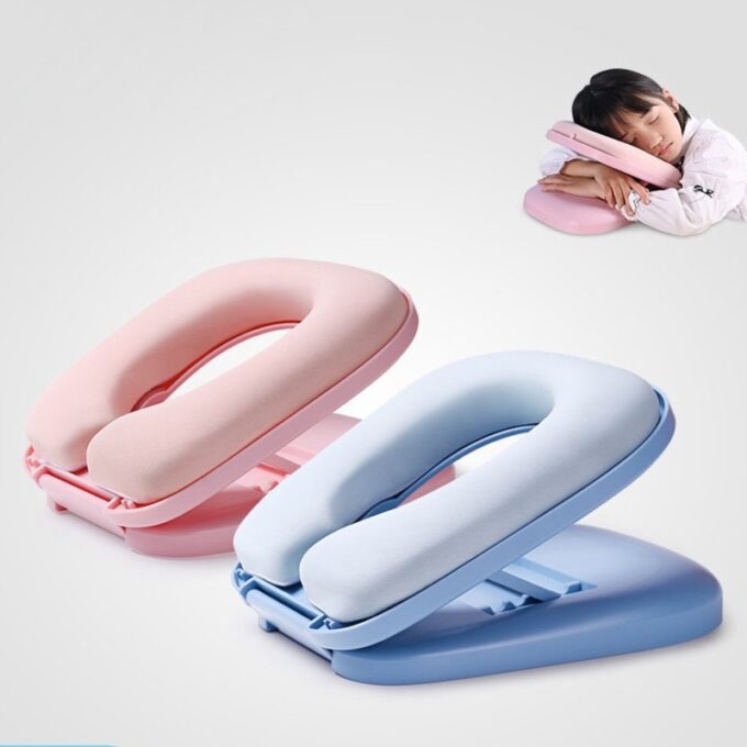 Almohada plegable portátil cojín descanso