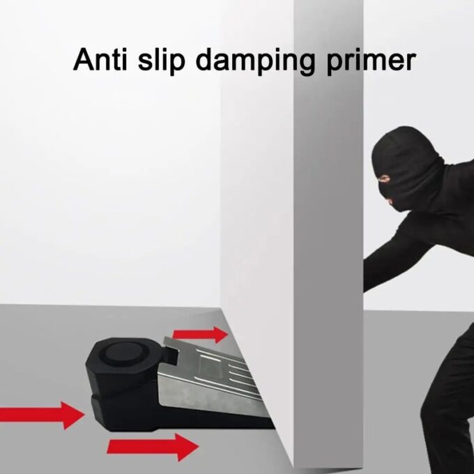 Tope de seguridad para puerta sensor con sistema de alarma