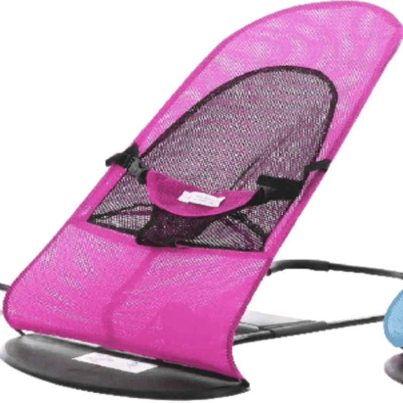 Silla Mecedora para Bebé con Funda Suave – Relajante y Cómoda 👶