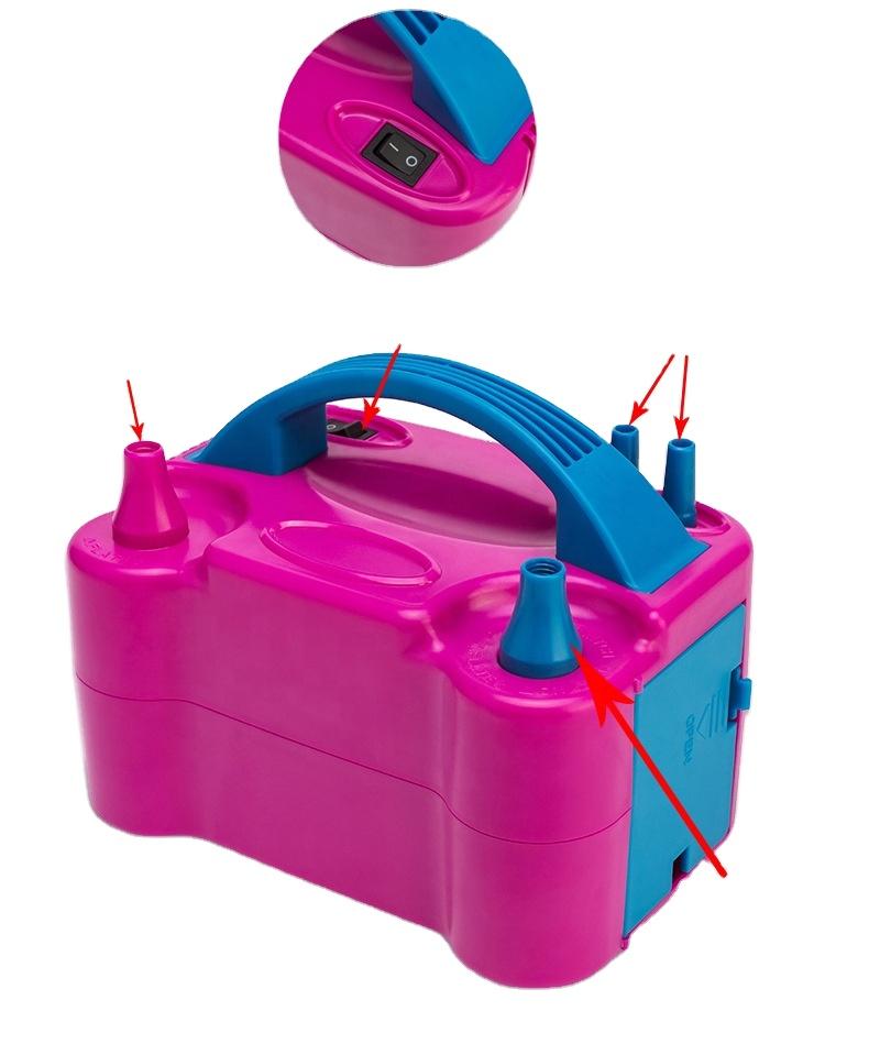 Promoción Inflador Bombas Electrico Potente Fiestas Decoración - zaffary store