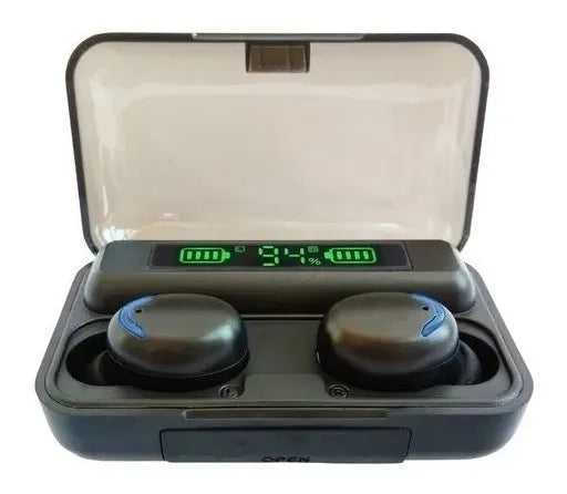 Audífonos in-ear inalámbricos F9 negro