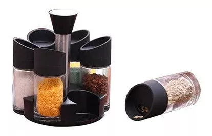 Condimentero Giratorio Para Especias Organizador Cocina X6