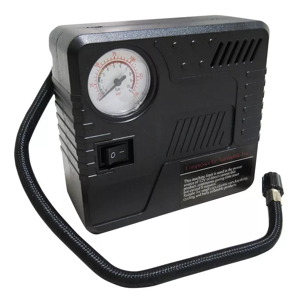 Arrancador de Batería + Compresor para Auto 🚗 Emergencias Todo en Uno