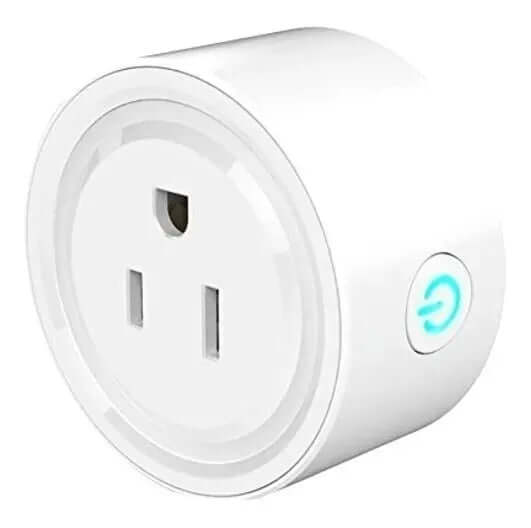 Enchufe Inteligente Toma Wifi Smart Echo Alexa Google Y Siri Color Blanco