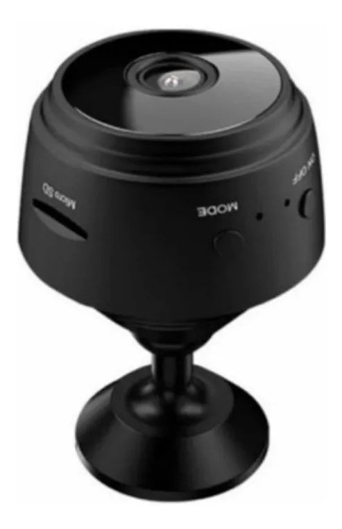 Cámara de seguridad Mini Cámara A9 con resolución de 2MP visión nocturna incluida negra