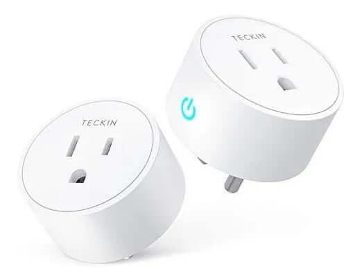Enchufe Inteligente Toma Wifi Smart Echo Alexa Google Y Siri Color Blanco