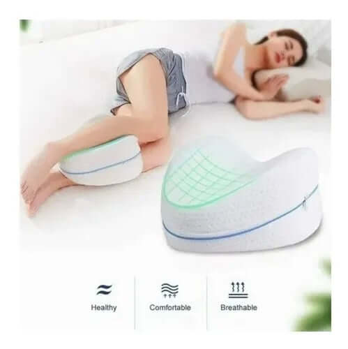 Almohada Ortopedica Entre Piernas Espuma Viscoelastica Cojin