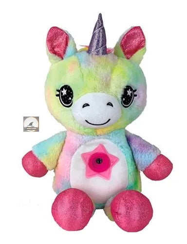 Muñeco Peluche Proyección Luces Nocturnas - Star Belly