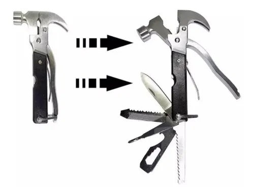 Mini Martillo Multiherramienta 18 en 1 – Compacto y Funcional 🛠️