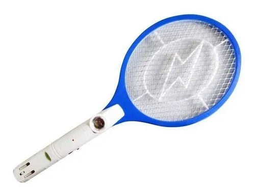 Raqueta Eléctrica Linterna 3en1  Zancudos Moscas