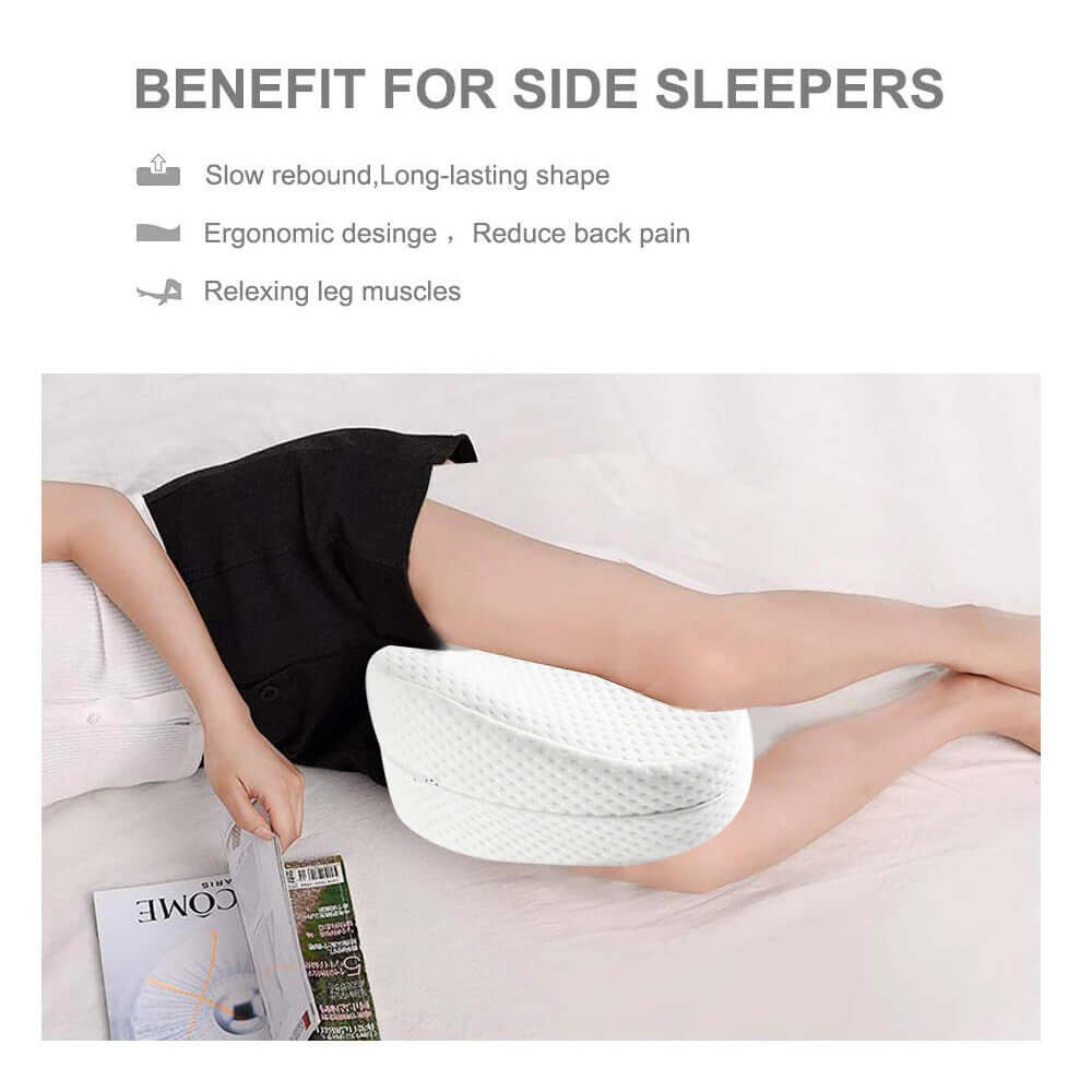Almohada Ortopédica Entre Piernas Espuma Viscoelástica Cojín