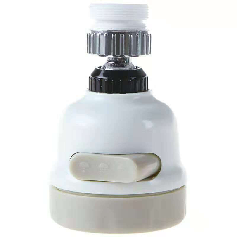 Grifo Ahorrador Purificador Agua 3 Modos Gira 360° Cromado