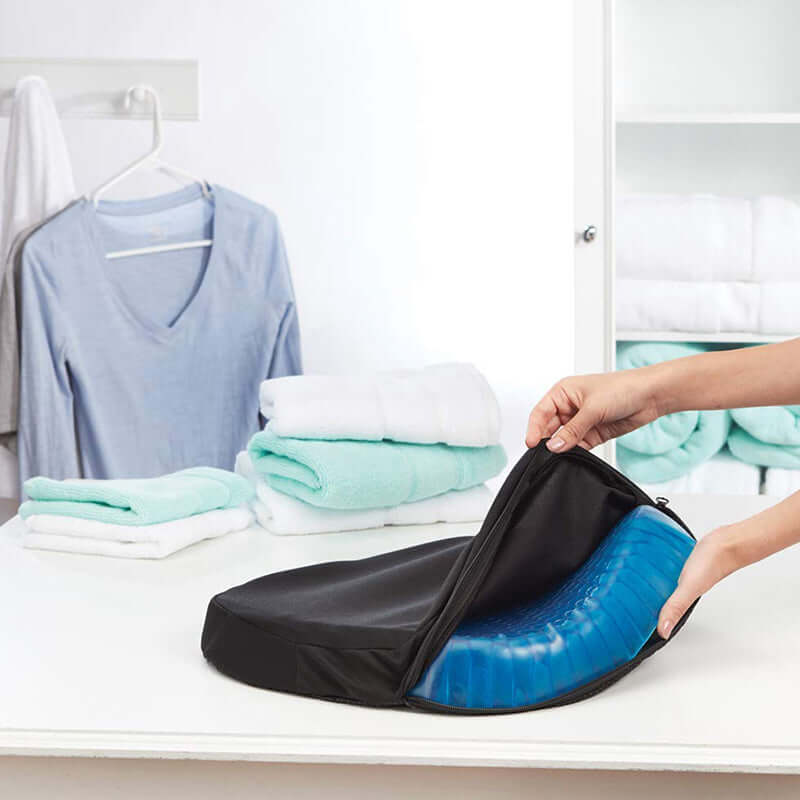 Cojín En Gel Silla Para Cola Descanso Flexible+funda