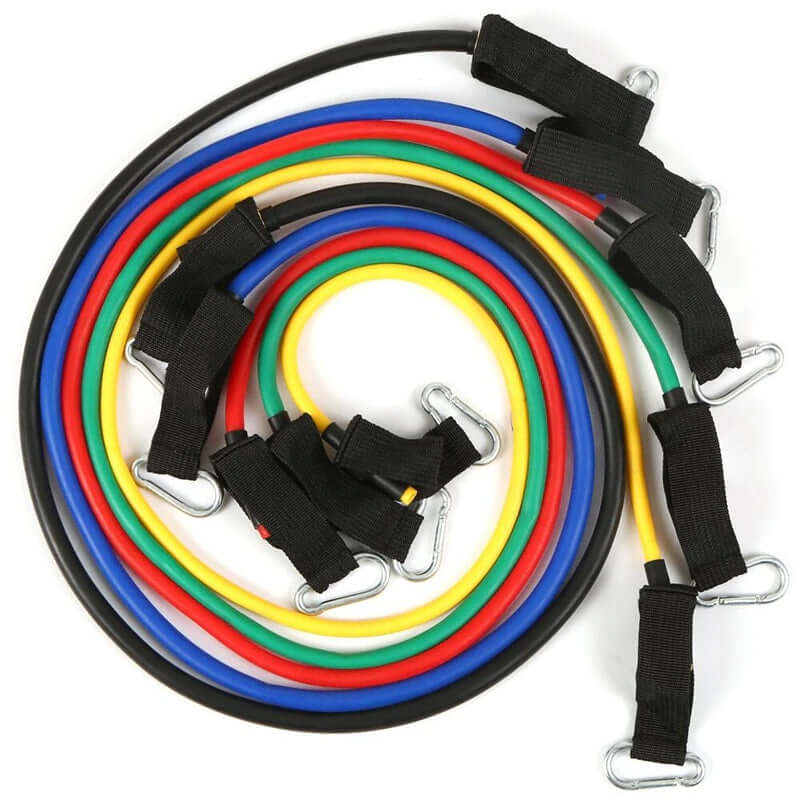 Kit Bandas Elásticas Tubulares Set 11 Piezas Juego Anclaje