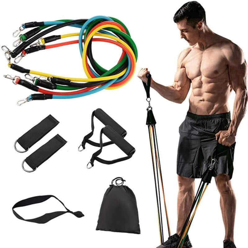 Kit Bandas Tubulares De Resistencia Ejercicio X 11 Piezas