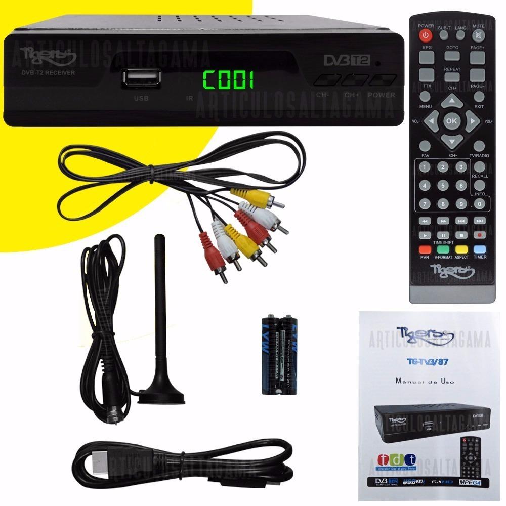 Tdt Decodificador Para Tv Receptor Televisor Codificador zaffary