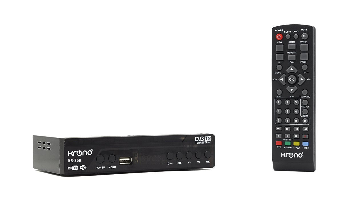 Tdt Decodificador Para Tv Receptor Televisor Codificador zaffary