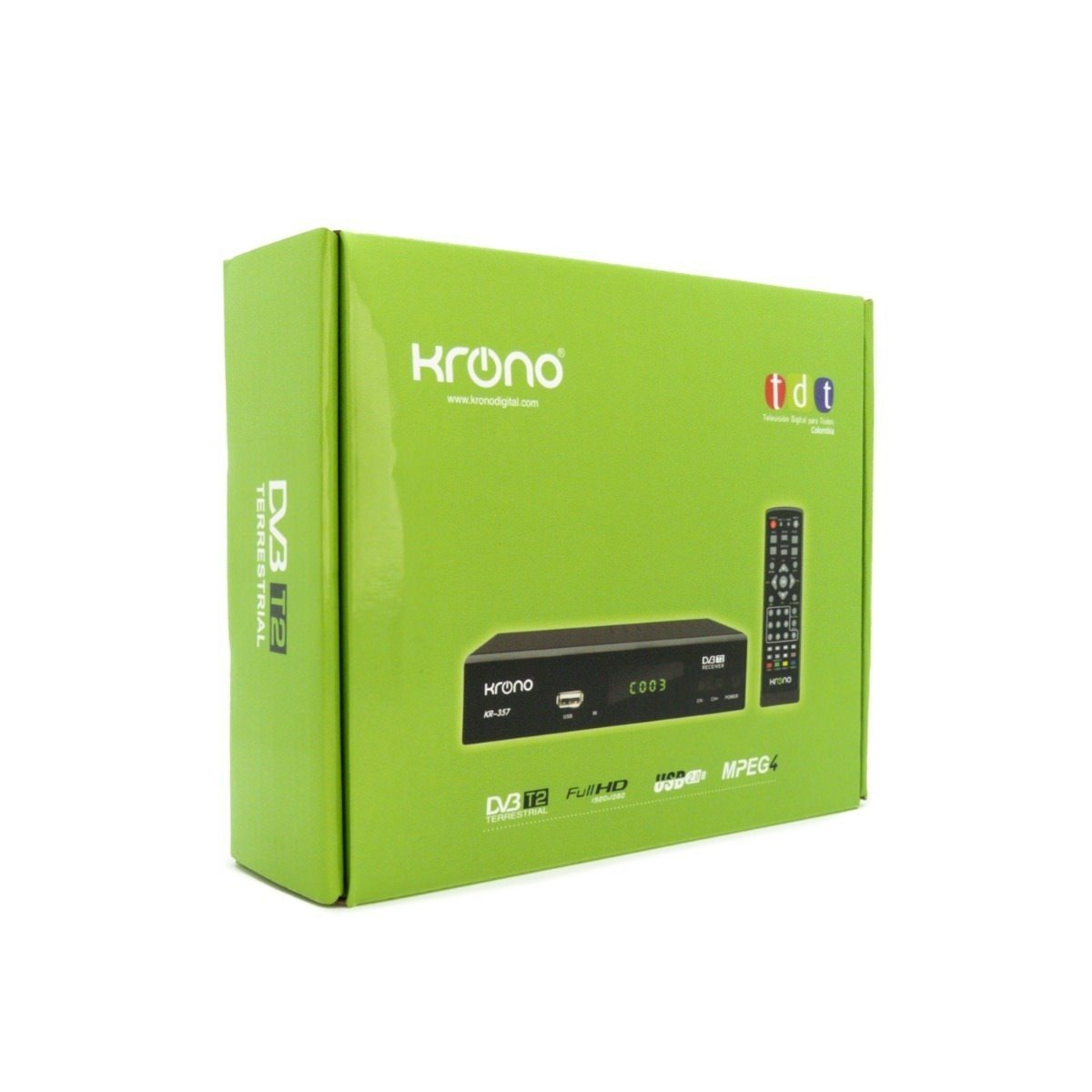 Tdt Decodificador Para Tv Receptor Televisor Codificador zaffary