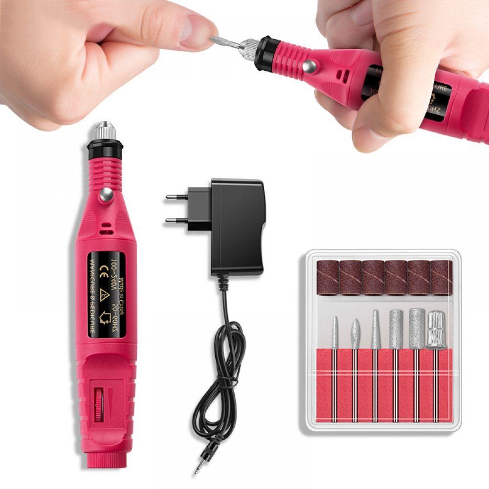 Kit Pulidor De Uñas Electrico Removedor Acrílico Manicure - zaffary store