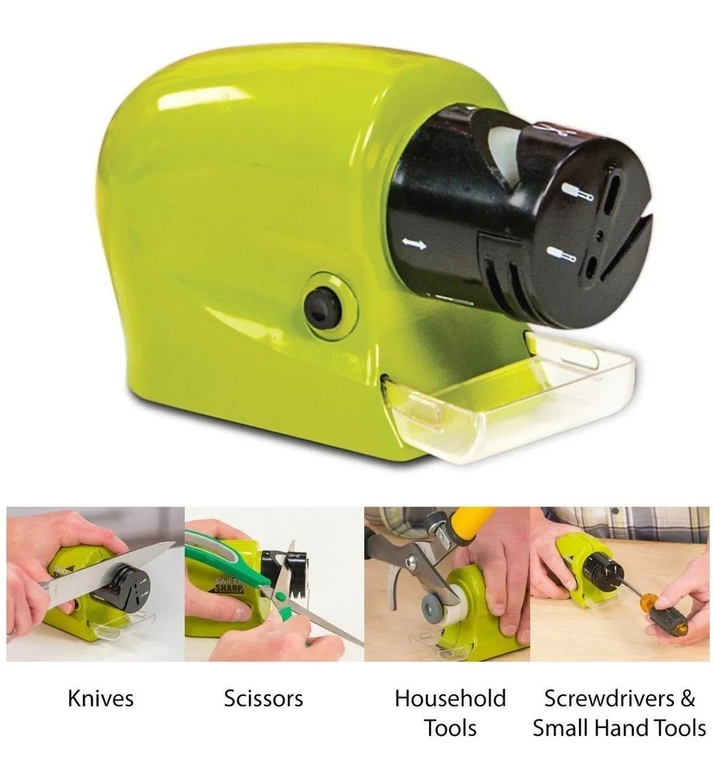 Promoción Afilador De Cuchillos Tijeras Destronilladores Electrico - zaffary store