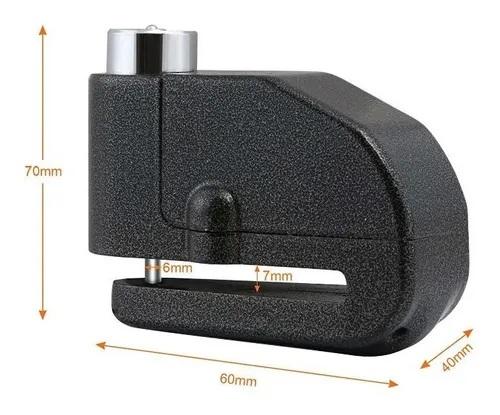 Promocion Candado Alarma Moto Disco Frenos Liviano - zaffary store