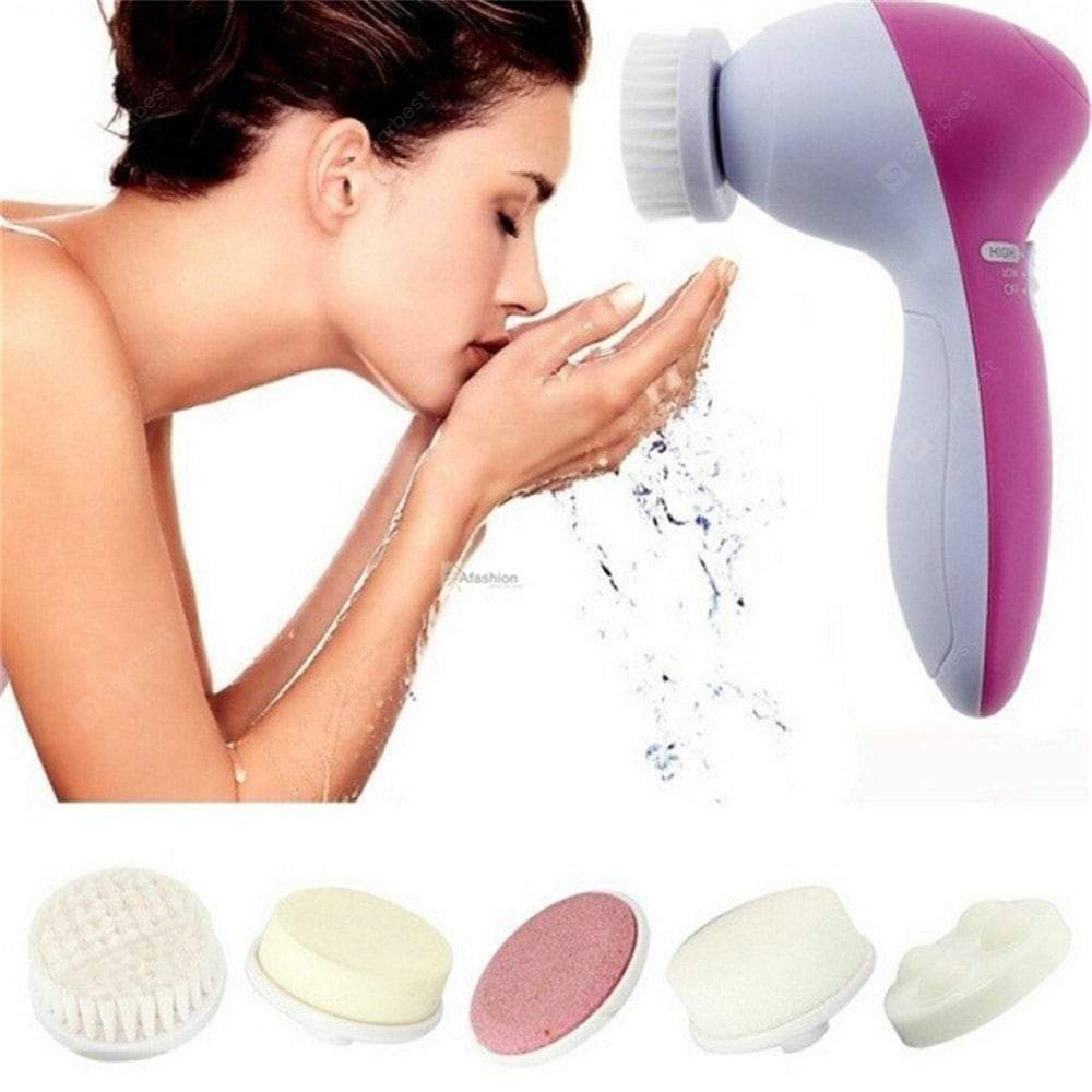 Promoción Cepillo Facial, Mini Spa Eléctrico 5 En 1 - zaffary store