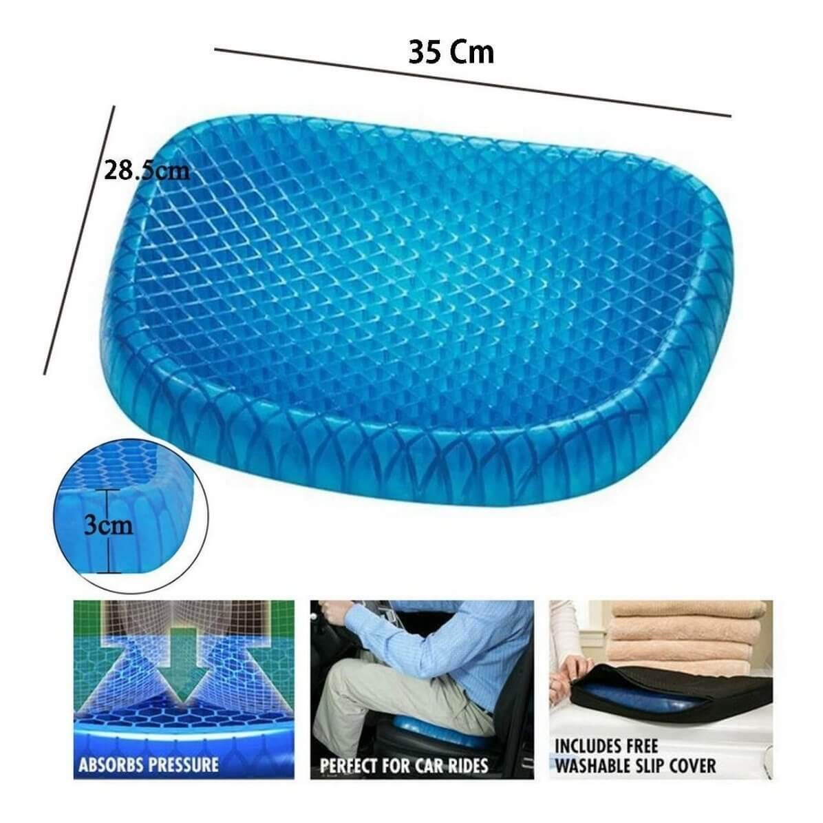 Promoción Cojín Almohada Para Silla Asiento En Silicona Con Protector - zaffary store
