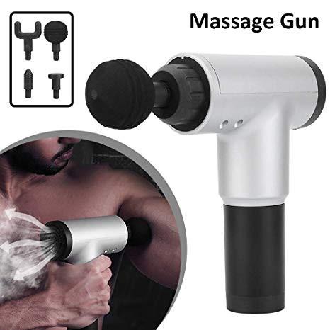 Masajeador Muscular Facial Gun Recargable 325A - Verde - Promart