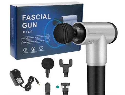 52 Bits - Masajeador Muscular Terapéutico Inalámbrico Facial Gun