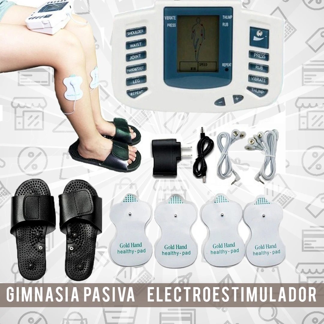 Promoción Gimnasia Pasiva Electronic Pulse Masaje Electroestimulacion pro - zaffary store