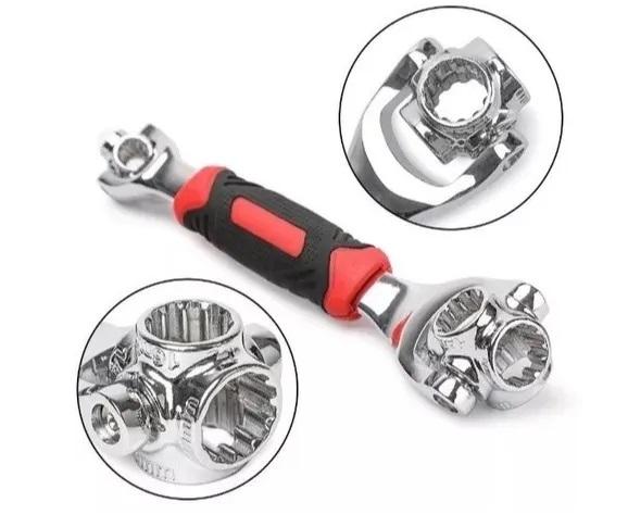 Promoción Llave Inglesa Multiusos 48 En 1 Tuercas Tornillos - zaffary store