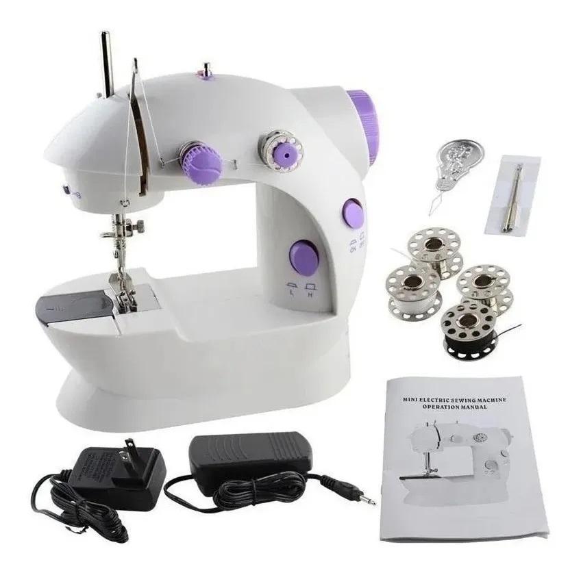 Mini máquina de coser Manual portátil herramientas de coser de operación  Simple tela de coser herramienta de costura Manual GYH - AliExpress