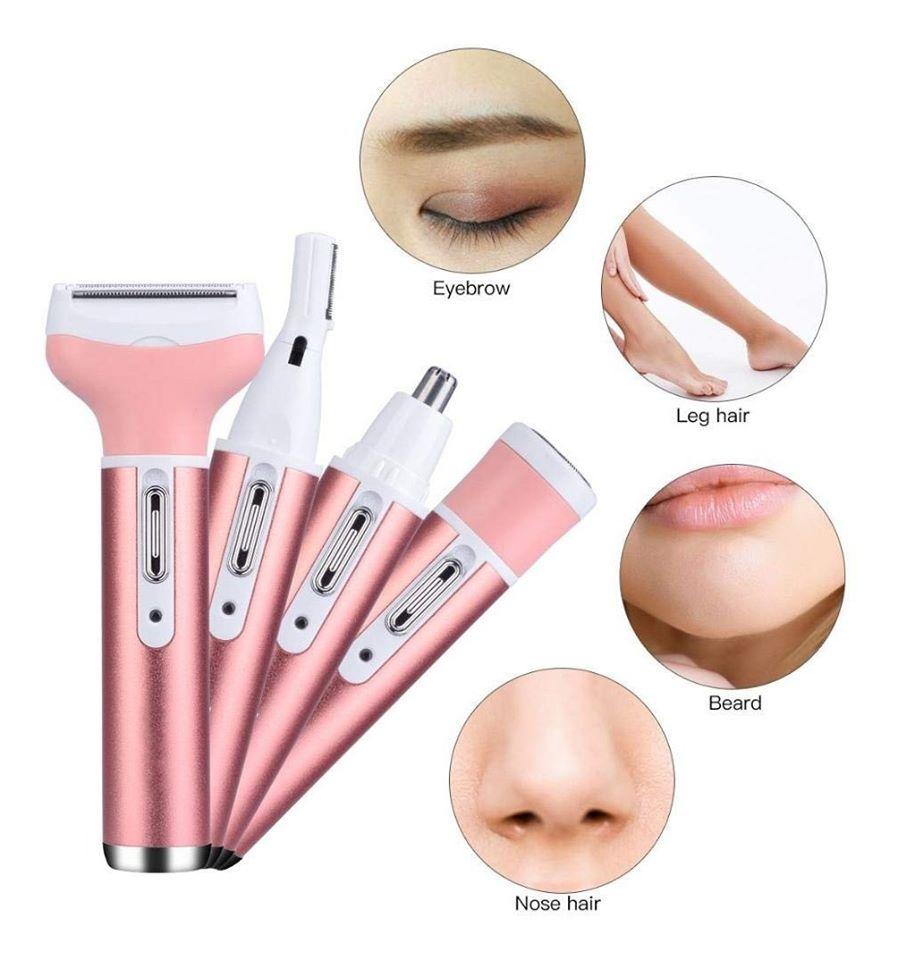 Promocion Maquina Depiladora Corporal,cejas, Nariz Recargable 4 En 1 - zaffary store