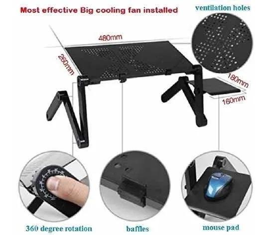 Promoción Mesa Multifuncional Graduable Para Laptop T8 - zaffary store