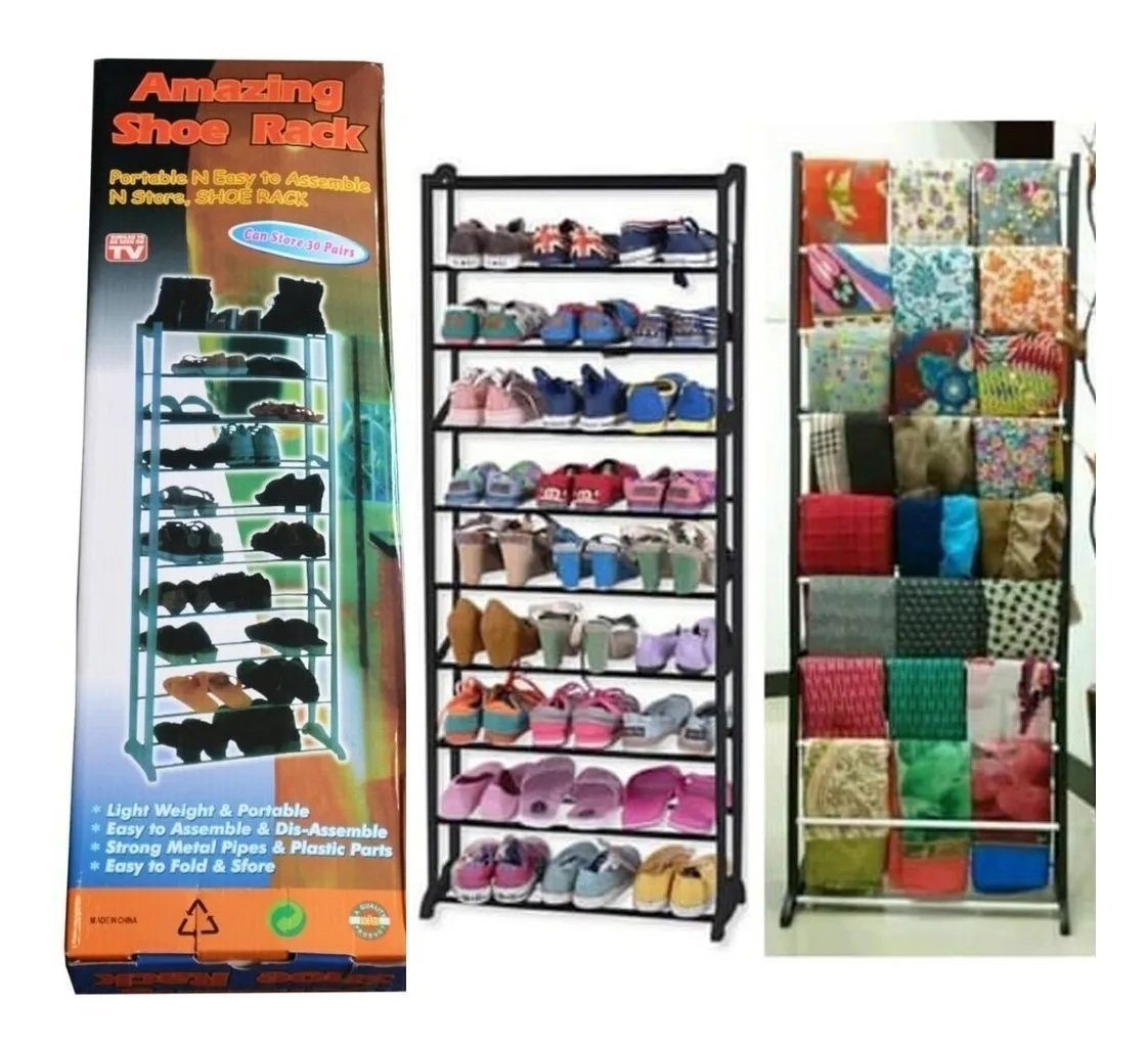 Promoción Organizador De Zapatos Vertical Maniobrable Hasta 30 Pares. - zaffary store