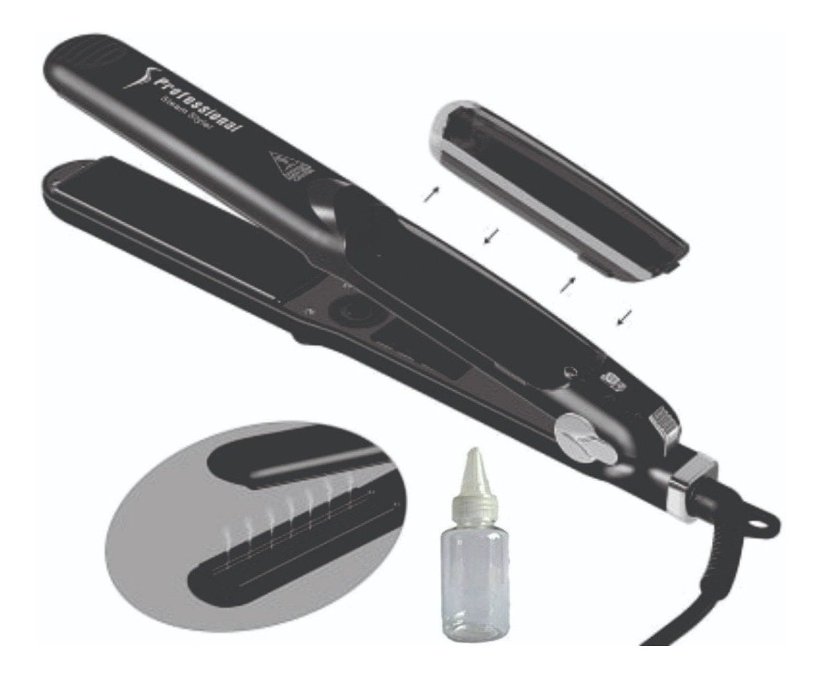 Promoción Plancha Cabello Vapor Tratamiento Keratina Argan - zaffary store