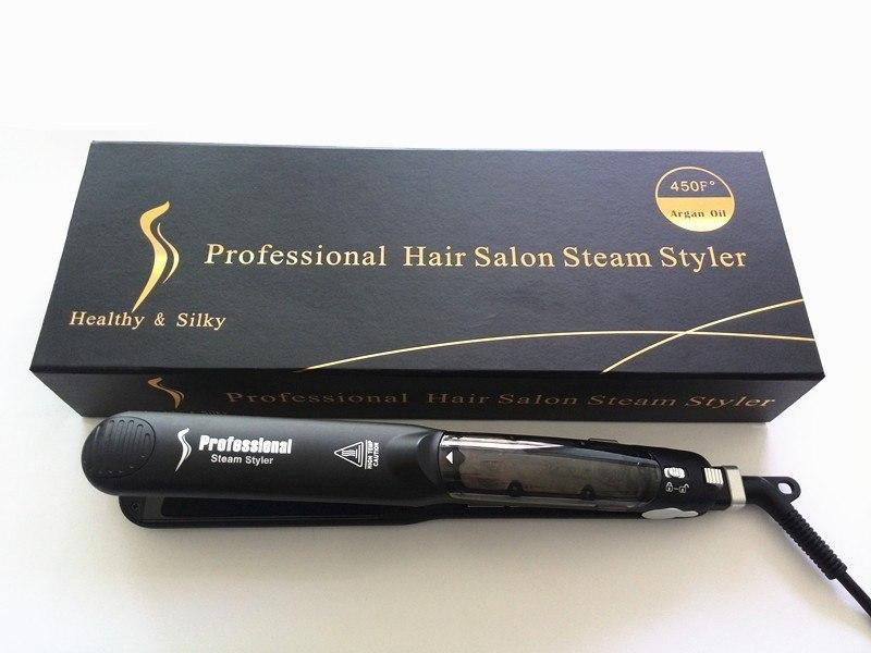 Promoción Plancha Cabello Vapor Tratamiento Keratina Argan - zaffary store