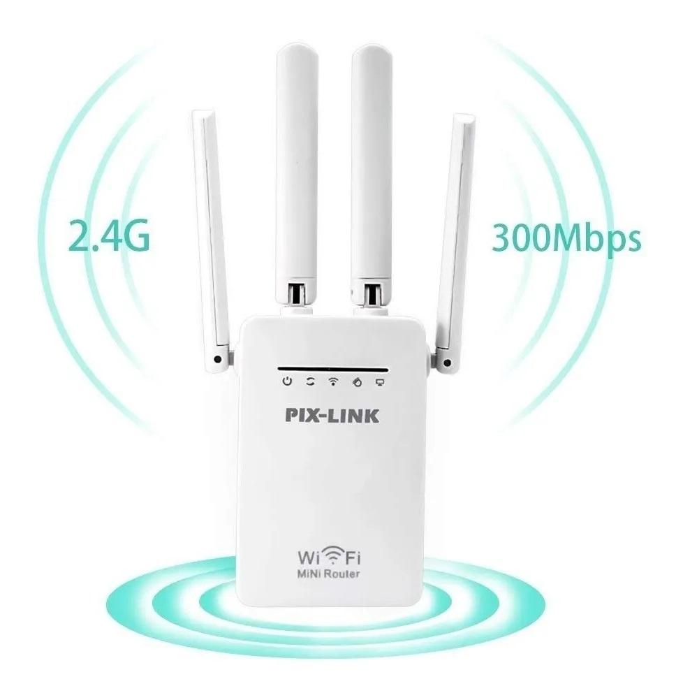 Repetidor Amplificador De Señal Wifi Router 300Mbps Portátil