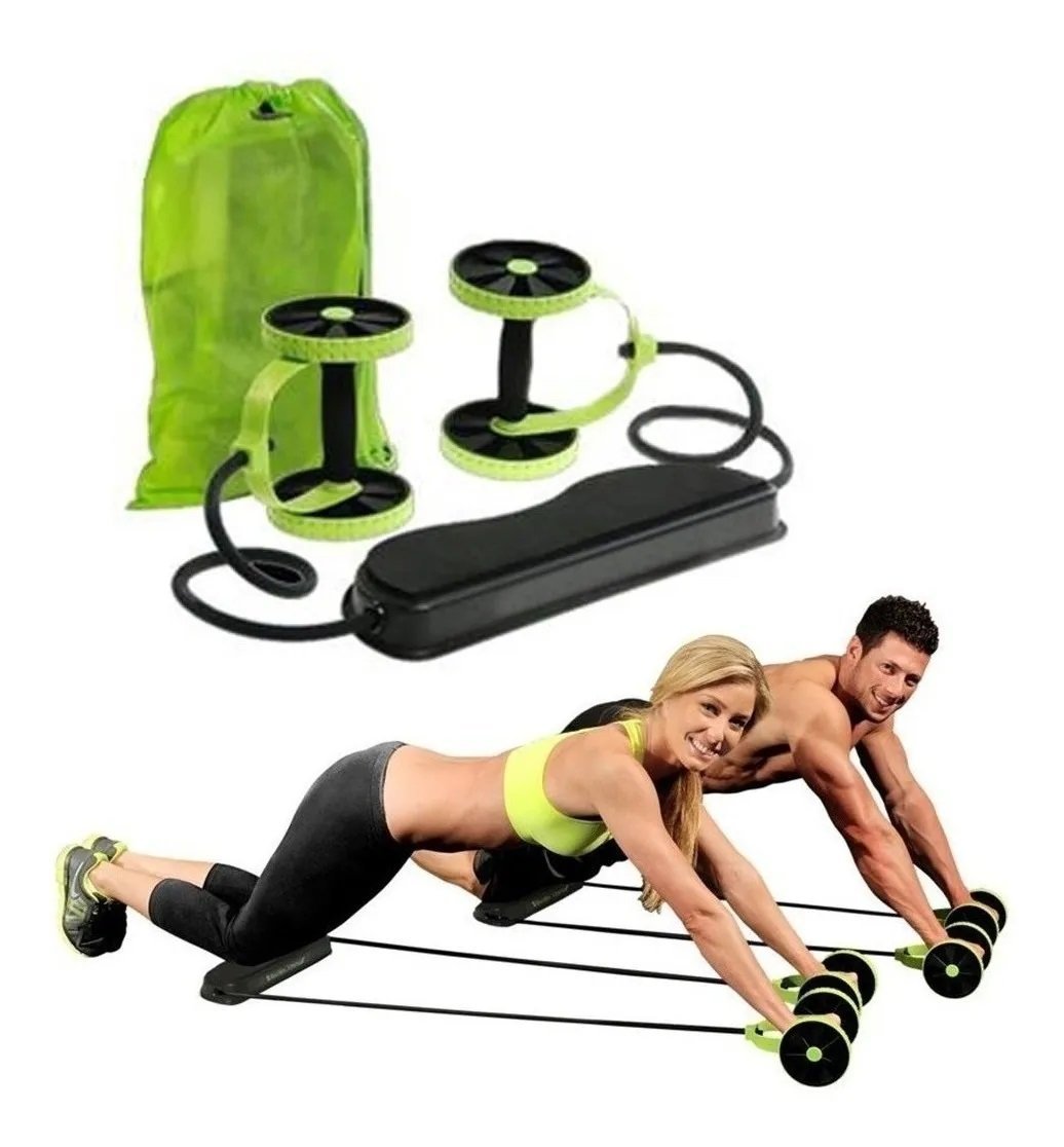 Promoción Rueda Para Ejercicios Multifuncional Revoflex Xtreme + Bolso - zaffary store