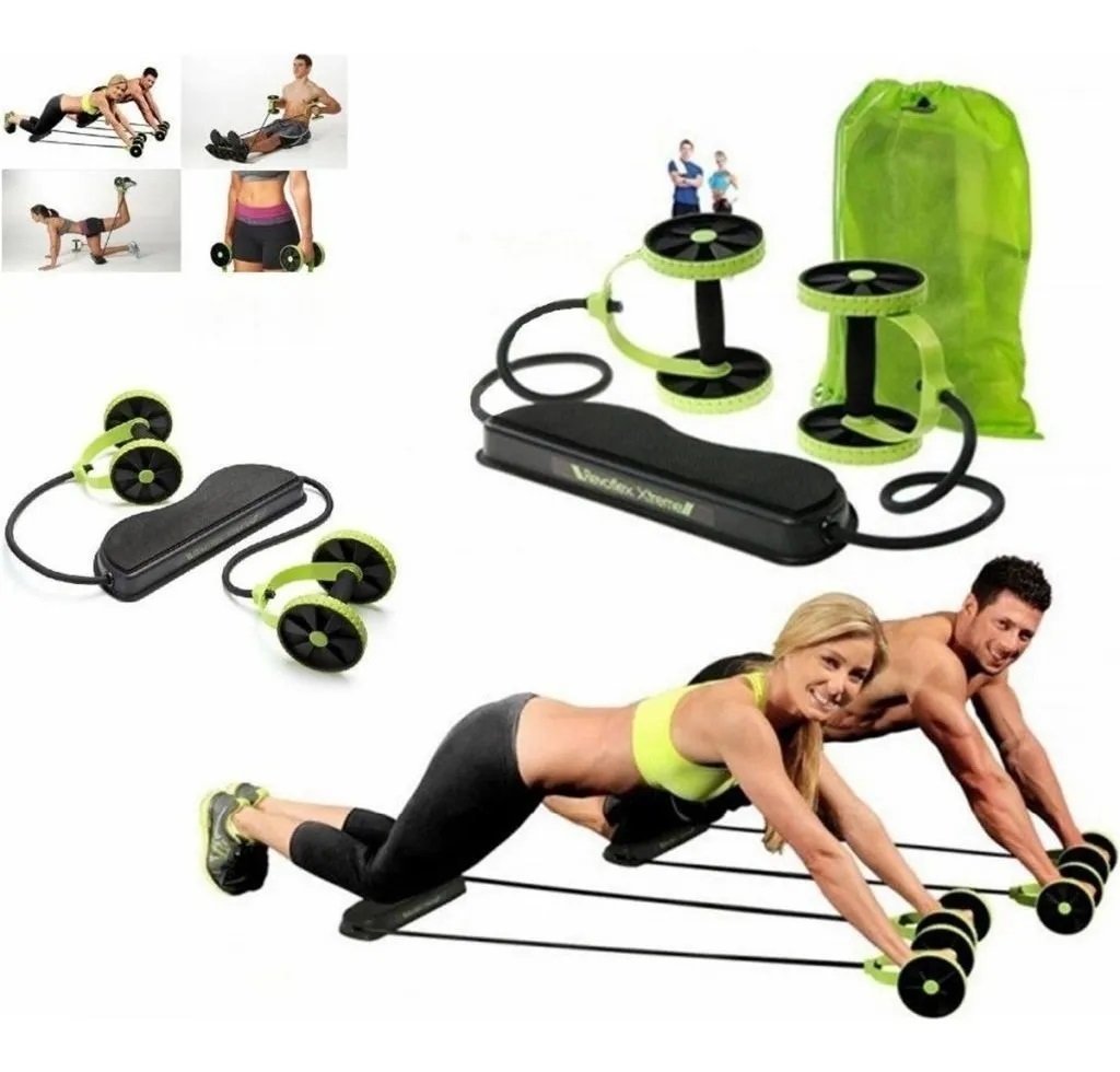 Promoción Rueda Para Ejercicios Multifuncional Revoflex Xtreme + Bolso - zaffary store